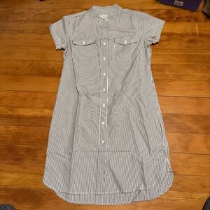 Bridge & Burn button down shirt dress, Size S